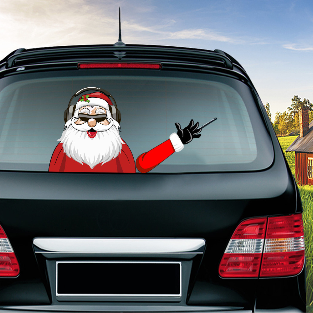 Christmas car wiper