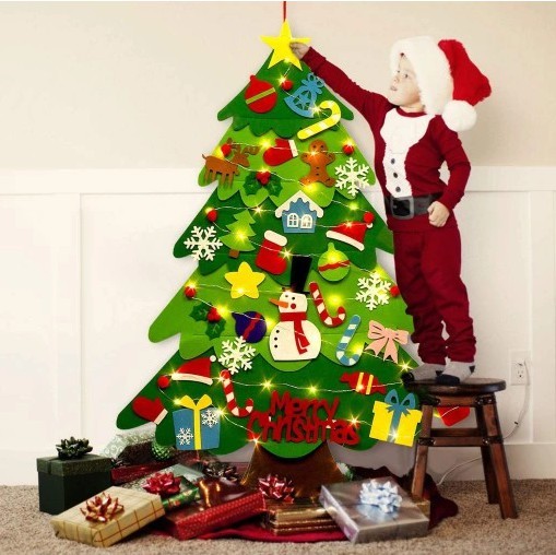 Kids DIY Felt Christmas Tree 🎄 The Best Christmas Gift For Kids 🎄