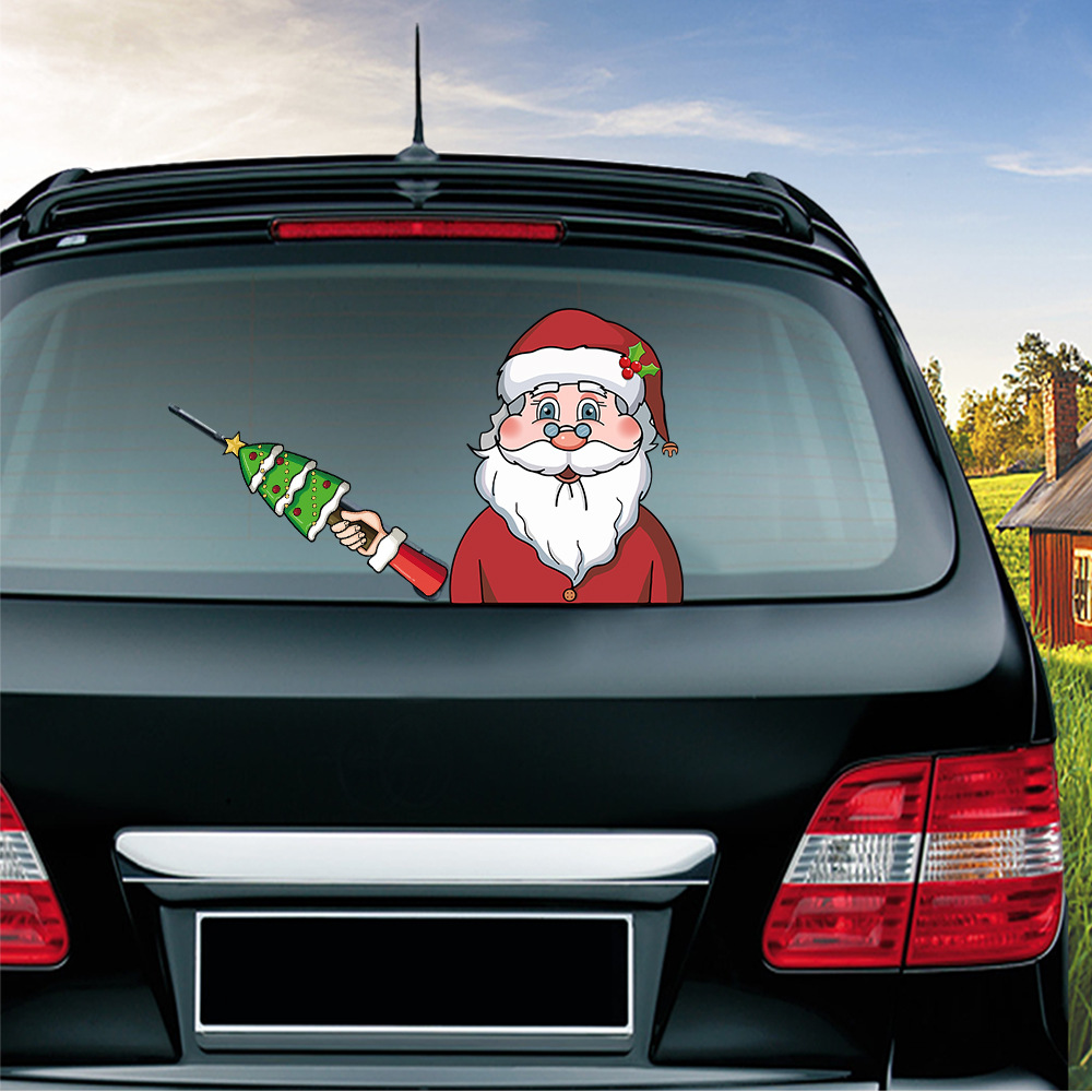 Christmas car wiper
