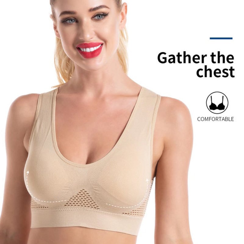 Promotion 49% OFF - Breathable Cool Liftup Air Bra
