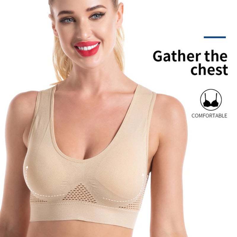 Promotion 49% OFF - Breathable Cool Liftup Air Bra