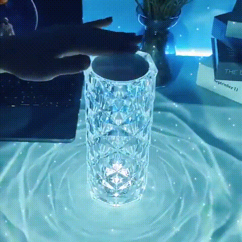 Christmas Hot Sale Crystal Color Changing Touch + Remote Control Light