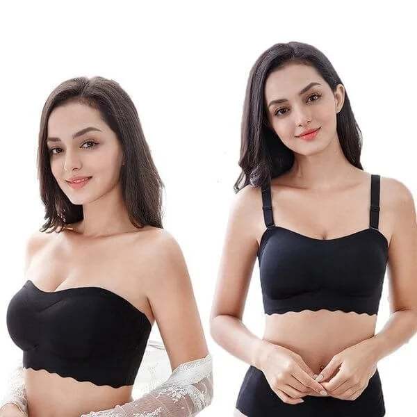 BUY 1 GET 1 FREE-Women Sexy Strapless Bra Invisible Push Up Bras