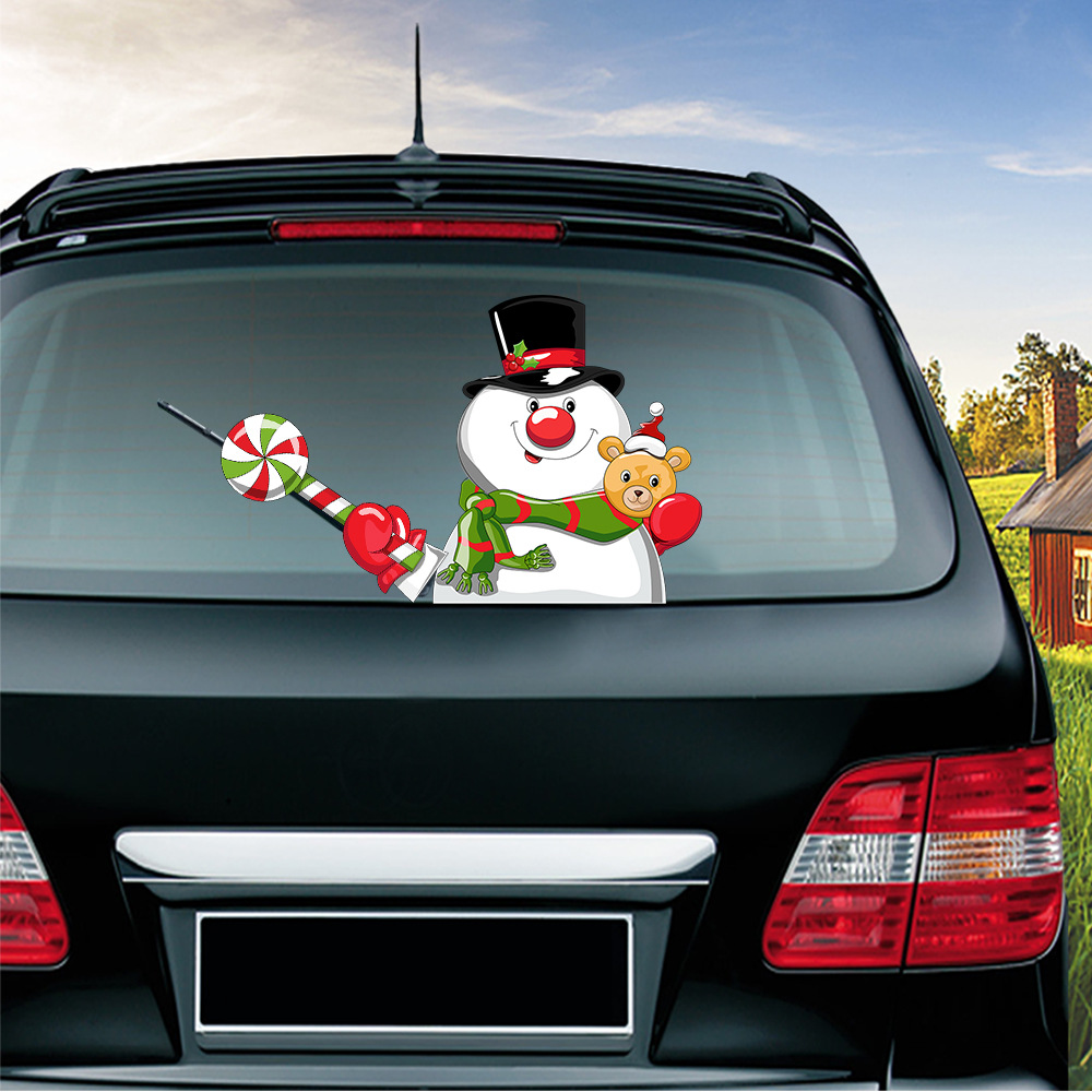 Christmas car wiper