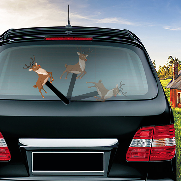 Christmas car wiper
