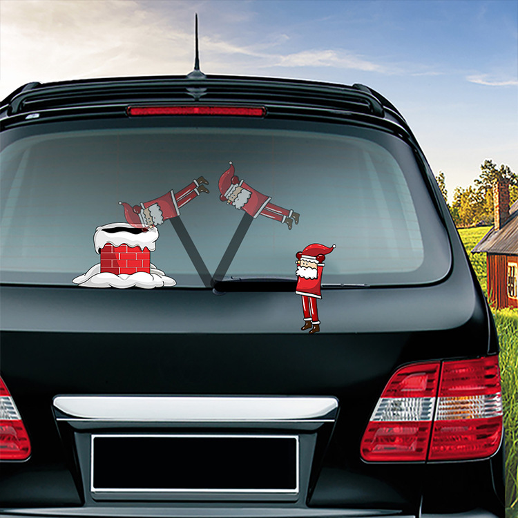 Christmas car wiper