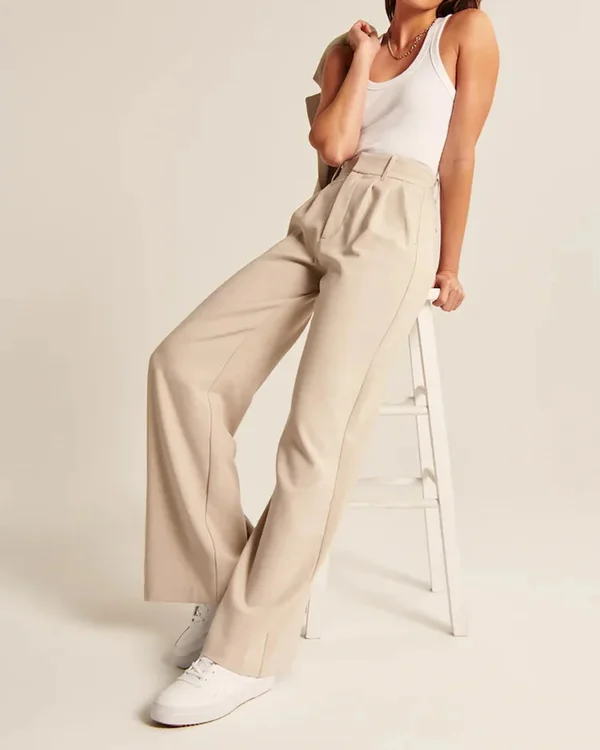 HOT SALES 50% OFF🔥High waisted pleated pants (Buy2 Free Shipping)