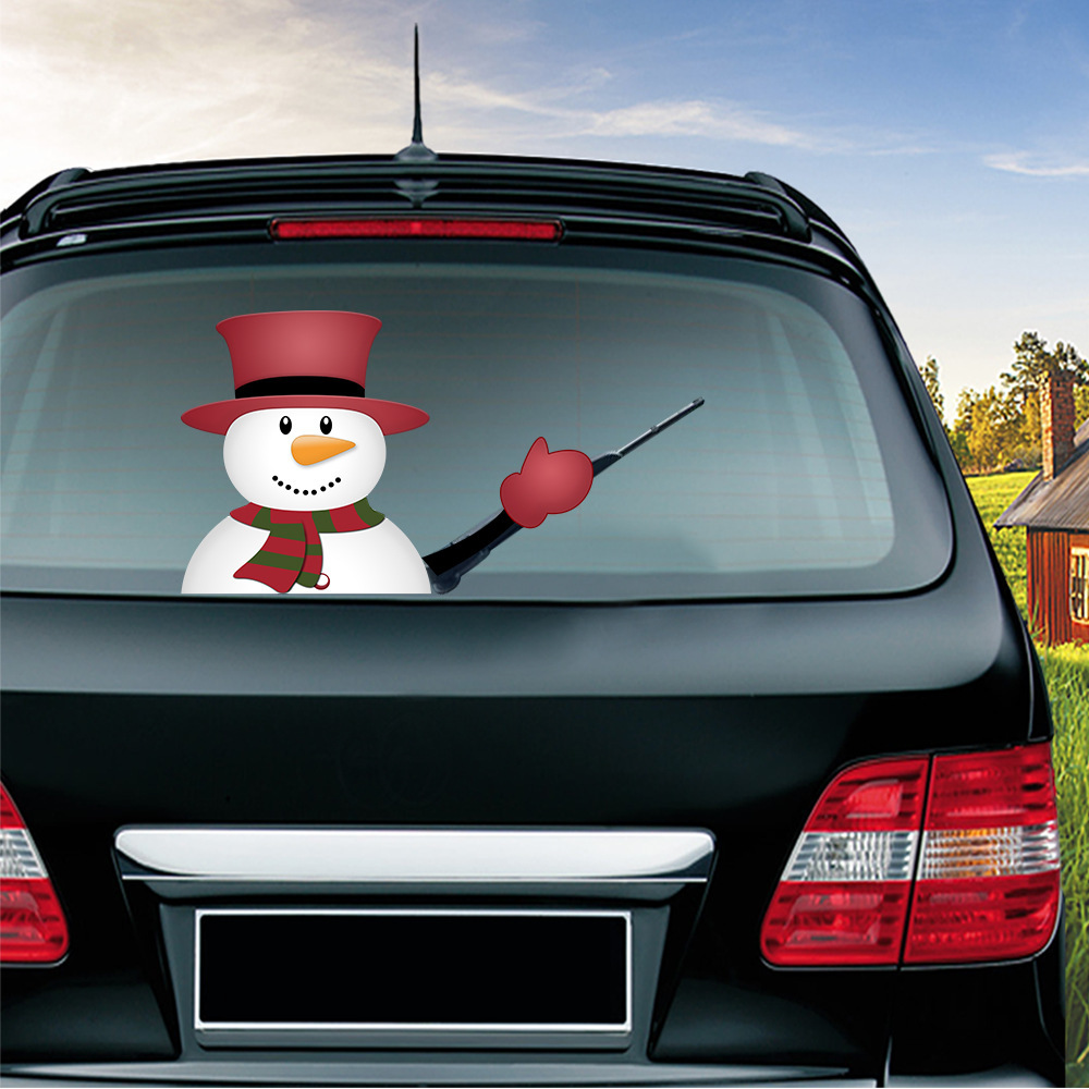 Christmas car wiper