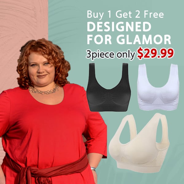 LAST DAY BUY 1 GET 2 FREE(Add 3 Pcs To Cart)-Breathable Cool Liftup Air Bra