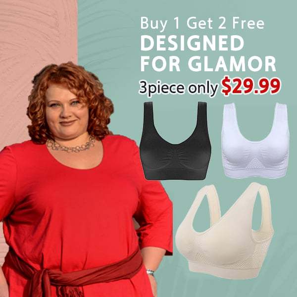 LAST DAY BUY 1 GET 2 FREE(Add 3 Pcs To Cart)-Breathable Cool Liftup Air Bra