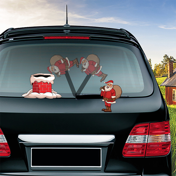 Christmas car wiper