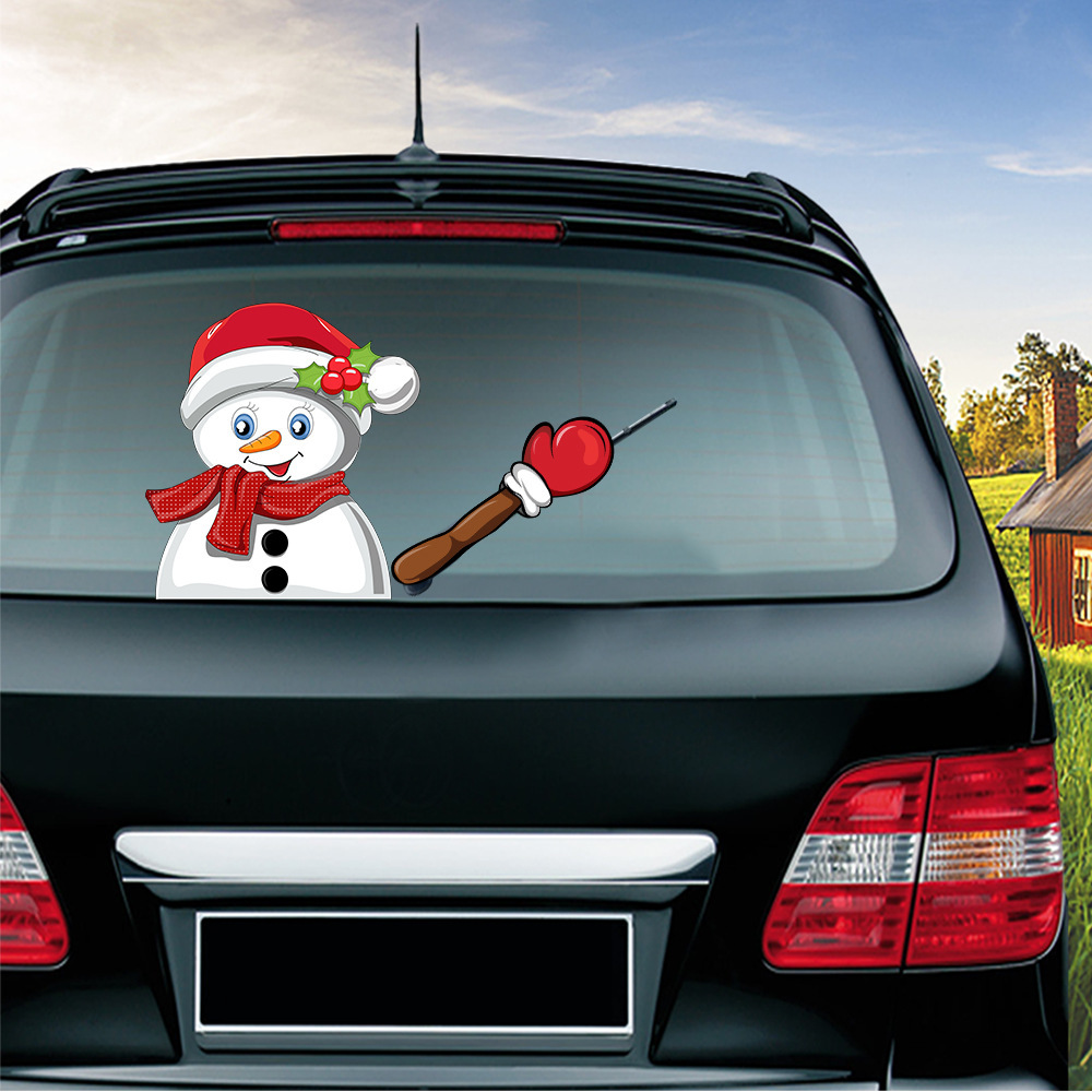 Christmas car wiper
