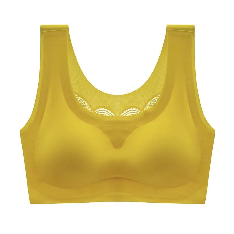 Ultra-thin Plus Size Ice Silk Comfort bra