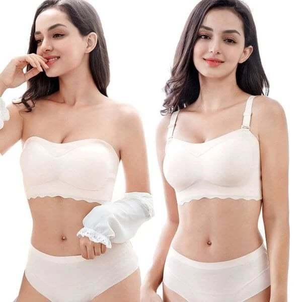 BUY 1 GET 1 FREE-Women Sexy Strapless Bra Invisible Push Up Bras