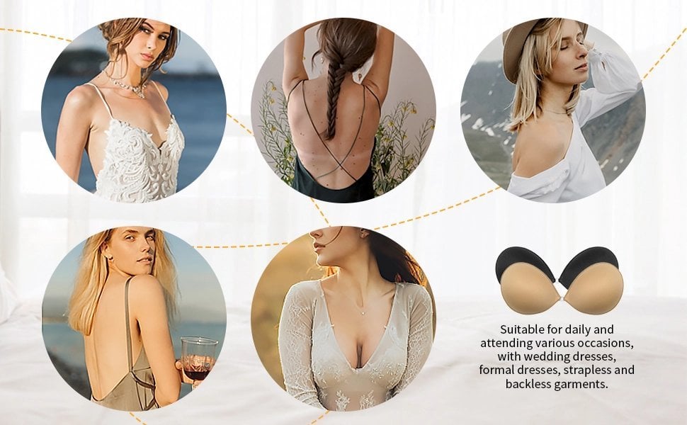 BUY 2 GET FREE SHIPPING Adhesive invisible gathering bras（Choice of 87% of customers）