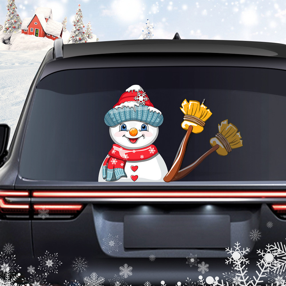 Christmas car wiper