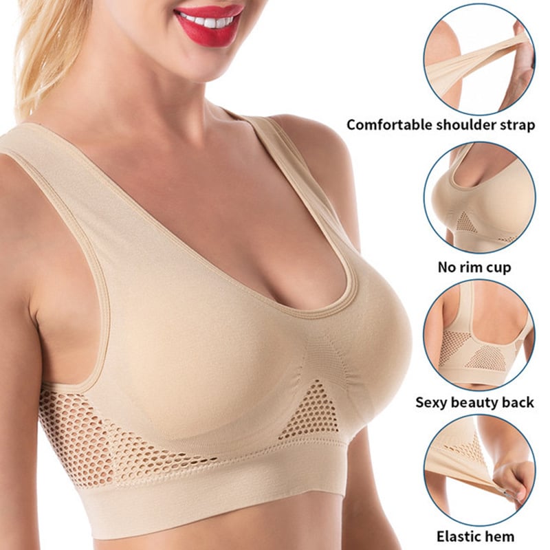 Promotion 49% OFF - Breathable Cool Liftup Air Bra