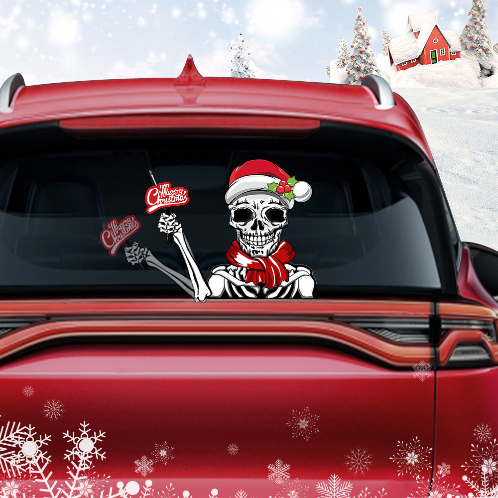 Christmas car wiper
