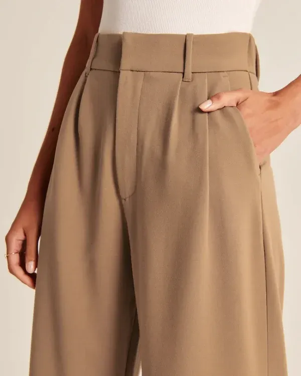 HOT SALES 50% OFF🔥High waisted pleated pants (Buy2 Free Shipping)