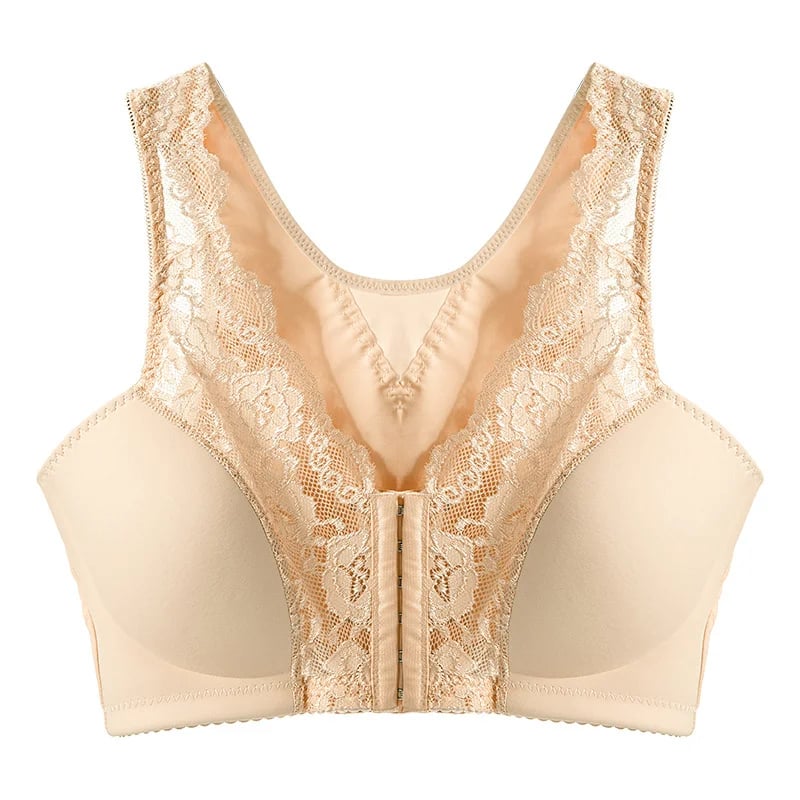 LAST DAY 50% OFFFrench lace front button bra