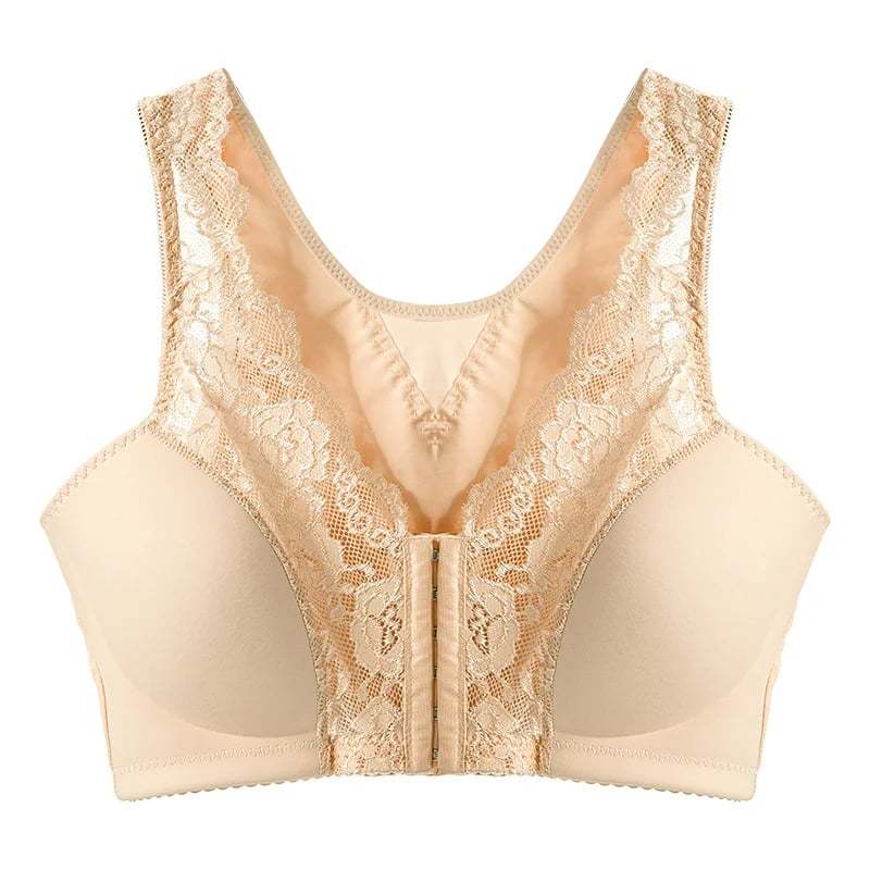LAST DAY 50% OFFFrench lace front button bra