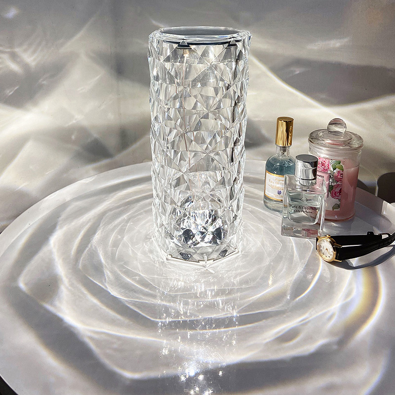 Christmas Hot Sale Crystal Color Changing Touch + Remote Control Light