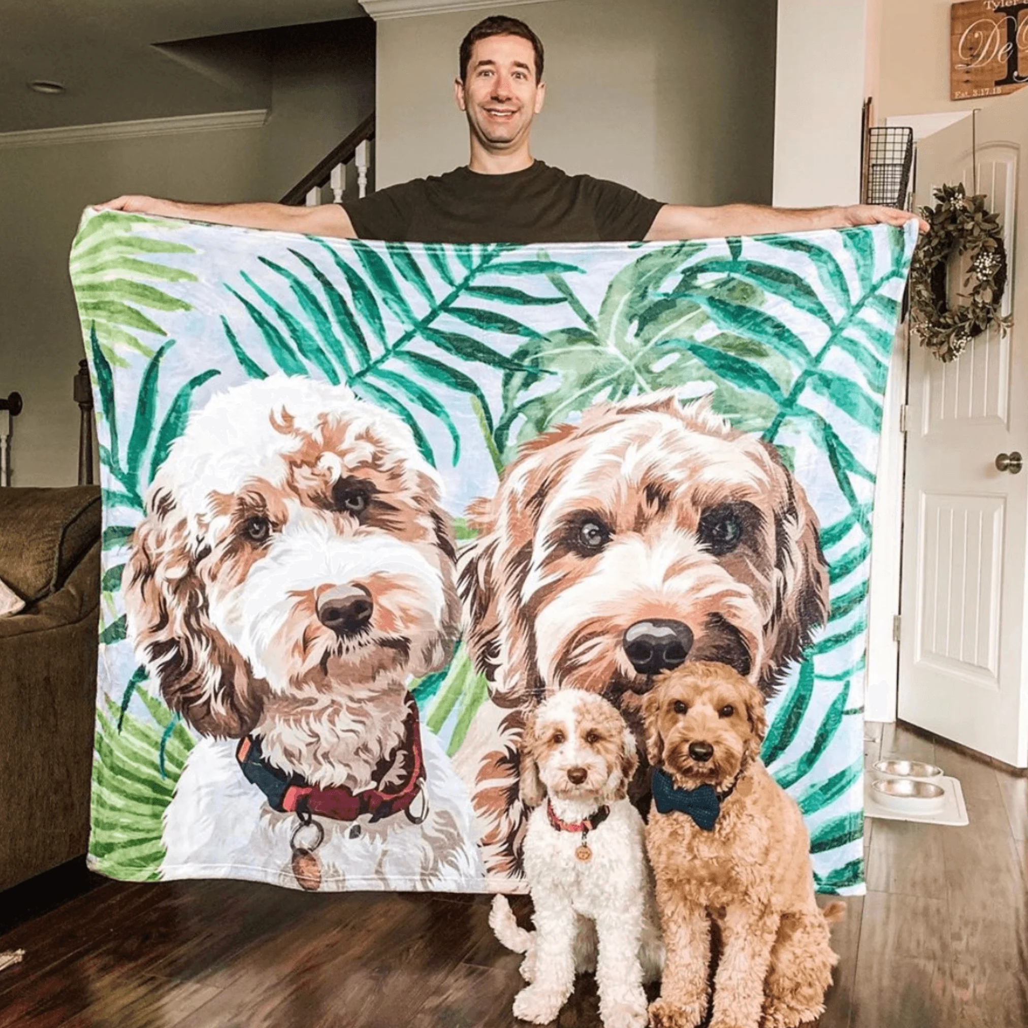 Custom Pet Fleece Blanket