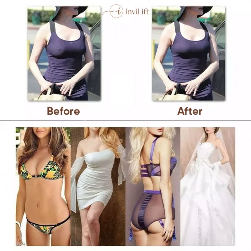 Mother&#039;s Day Promotion 49% 0ff-Plus size Sexy Strapless Invisible Push Up Bra
