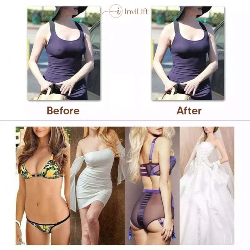 Mother&#039;s Day Promotion 49% 0ff-Plus size Sexy Strapless Invisible Push Up Bra
