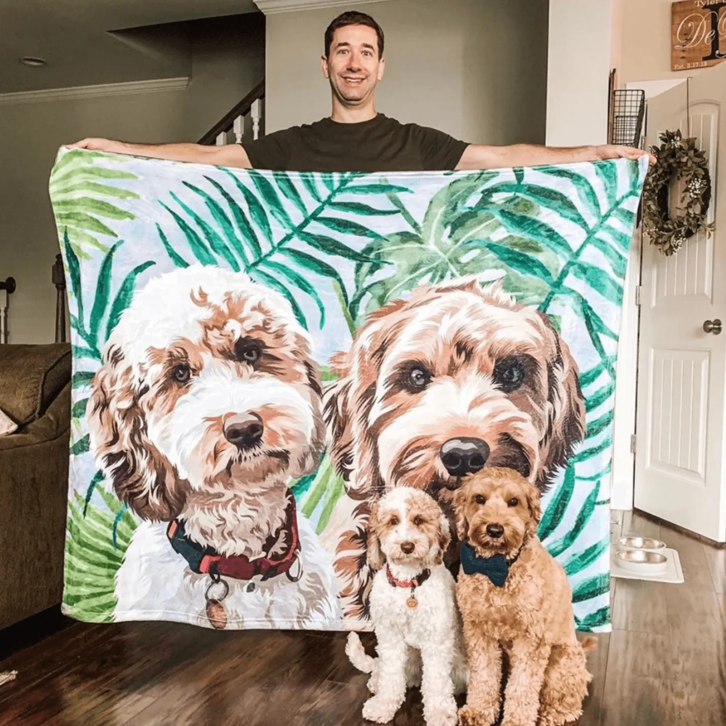 Custom Pet Fleece Blanket