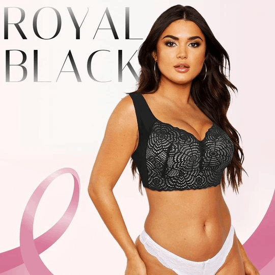 Stretch Full-Figure Seamless Lace Cut-Out BraBra with shapewear incorporated（Buy 2 Free Shipping）
