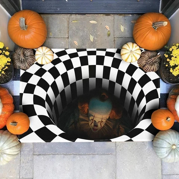 Halloween 3D Hole Doormat