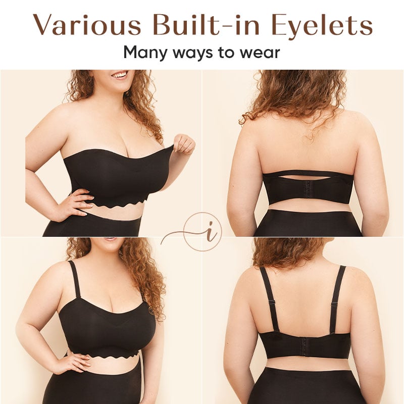 Mother&#039;s Day Promotion 49% 0ff-Plus size Sexy Strapless Invisible Push Up Bra