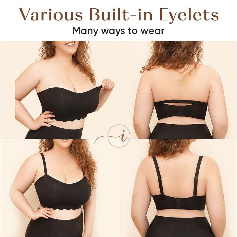 Mother&#039;s Day Promotion 49% 0ff-Plus size Sexy Strapless Invisible Push Up Bra