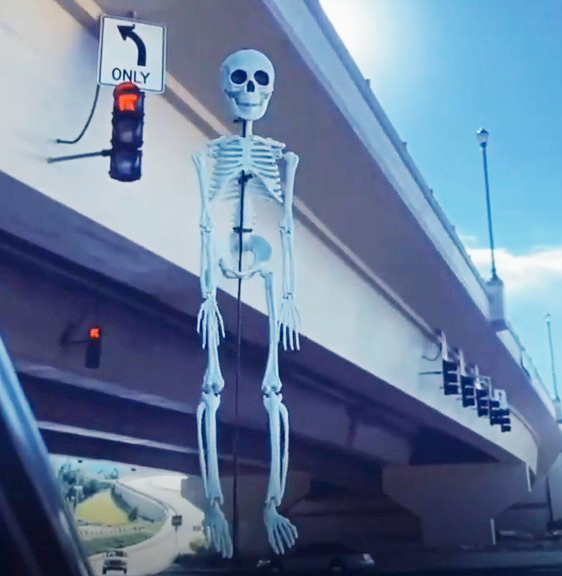 2022 Halloween Pop - Car Drift Skeleton