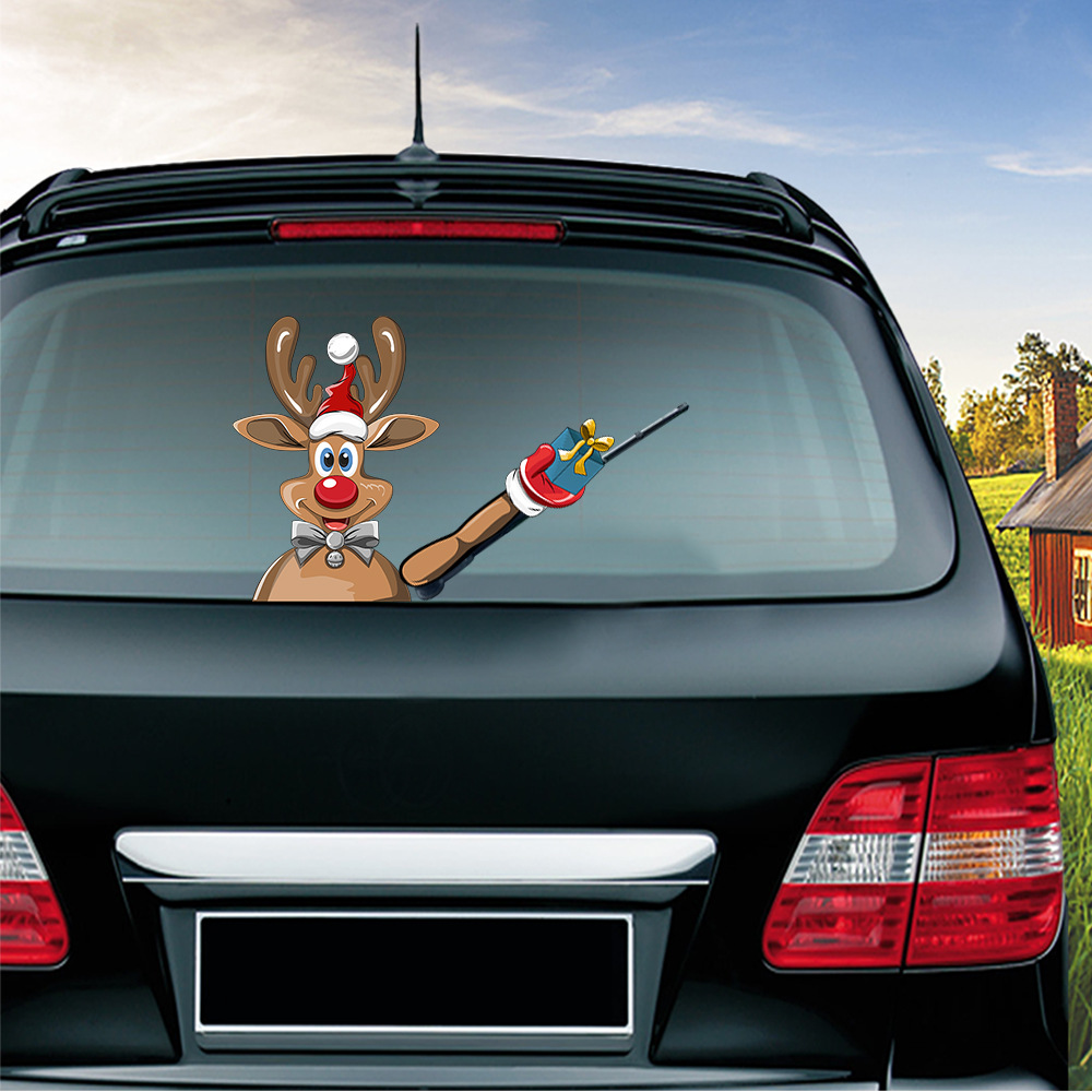 Christmas car wiper