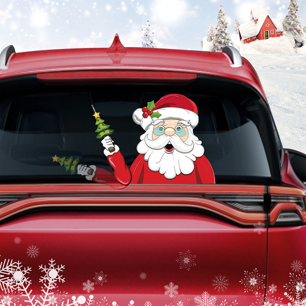 Christmas car wiper
