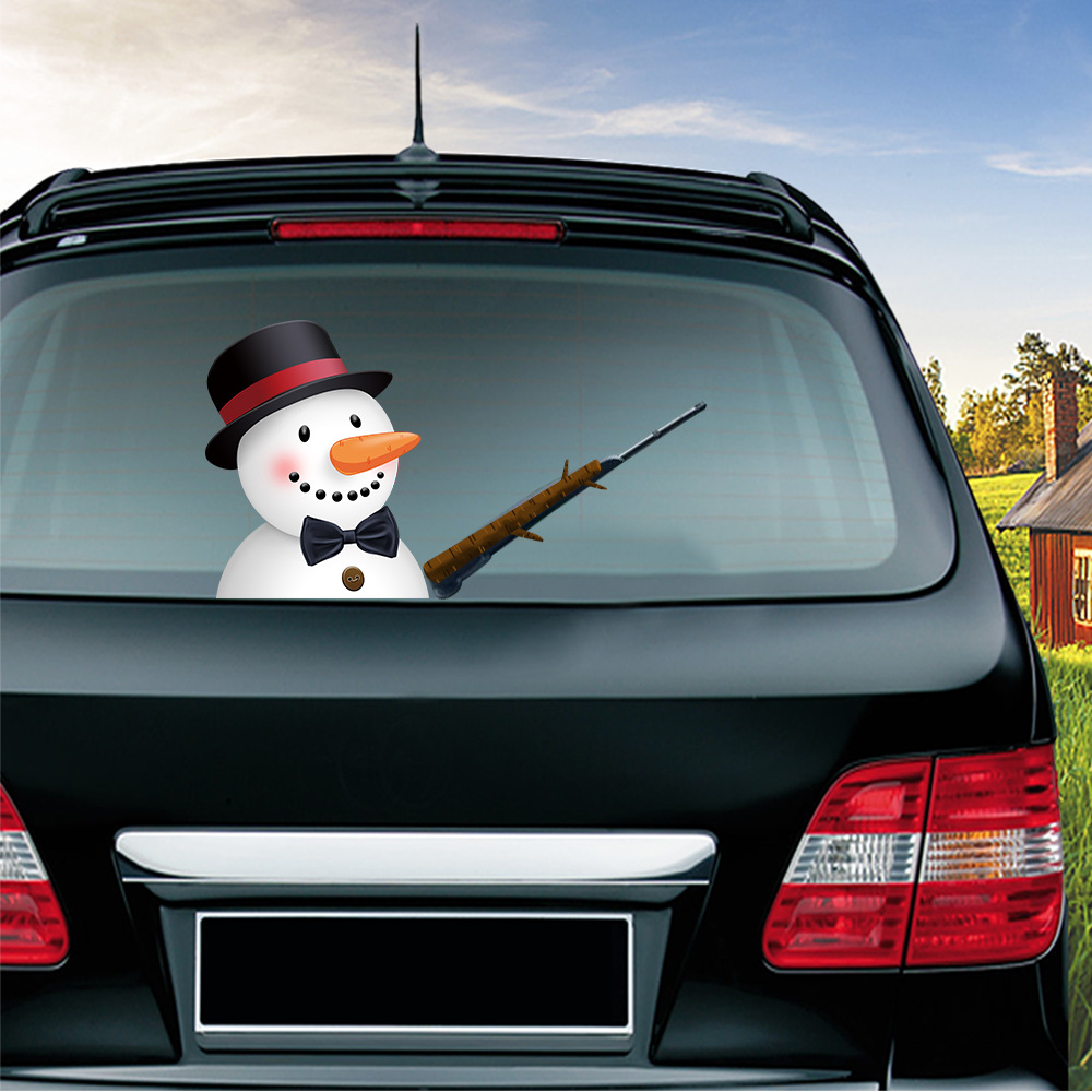 Christmas car wiper