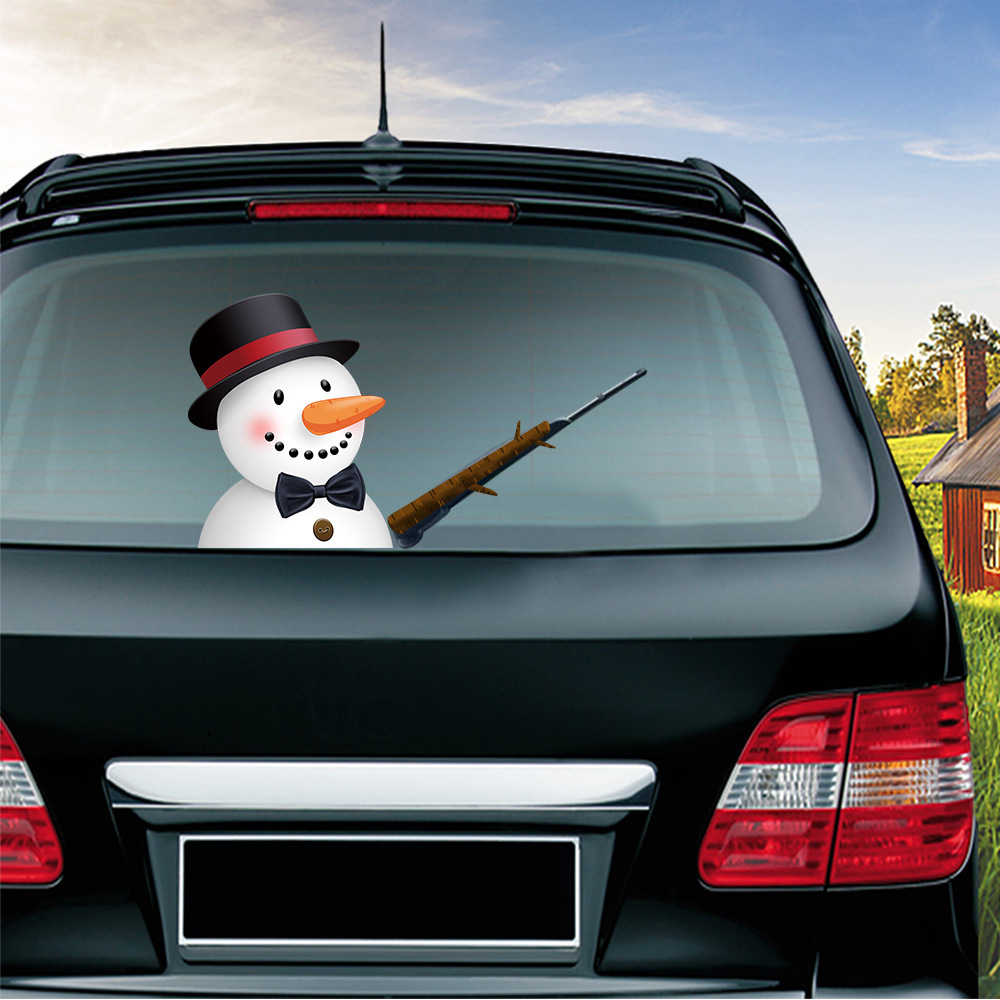 Christmas car wiper