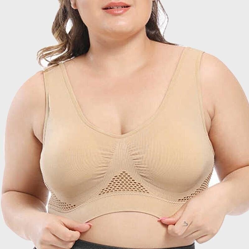 LAST DAY BUY 1 GET 2 FREE(Add 3 Pcs To Cart)-Breathable Cool Liftup Air Bra