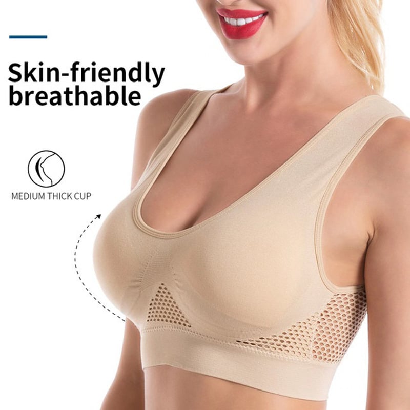 Promotion 49% OFF - Breathable Cool Liftup Air Bra