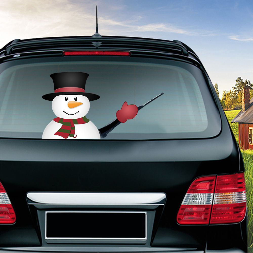 Christmas car wiper