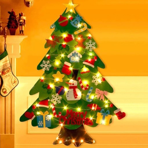 Kids DIY Felt Christmas Tree 🎄 The Best Christmas Gift For Kids 🎄