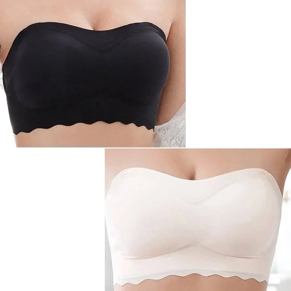BUY 1 GET 1 FREE-Women Sexy Strapless Bra Invisible Push Up Bras