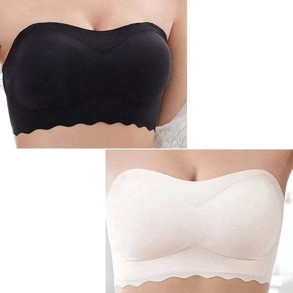 BUY 1 GET 1 FREE-Women Sexy Strapless Bra Invisible Push Up Bras