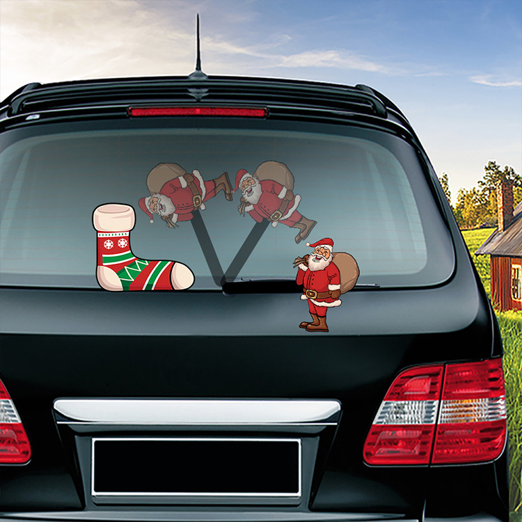 Christmas car wiper