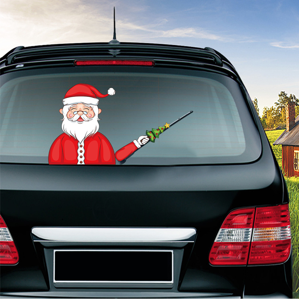 Christmas car wiper