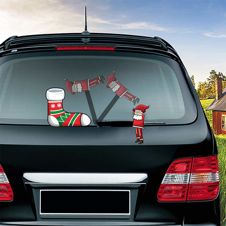Christmas car wiper