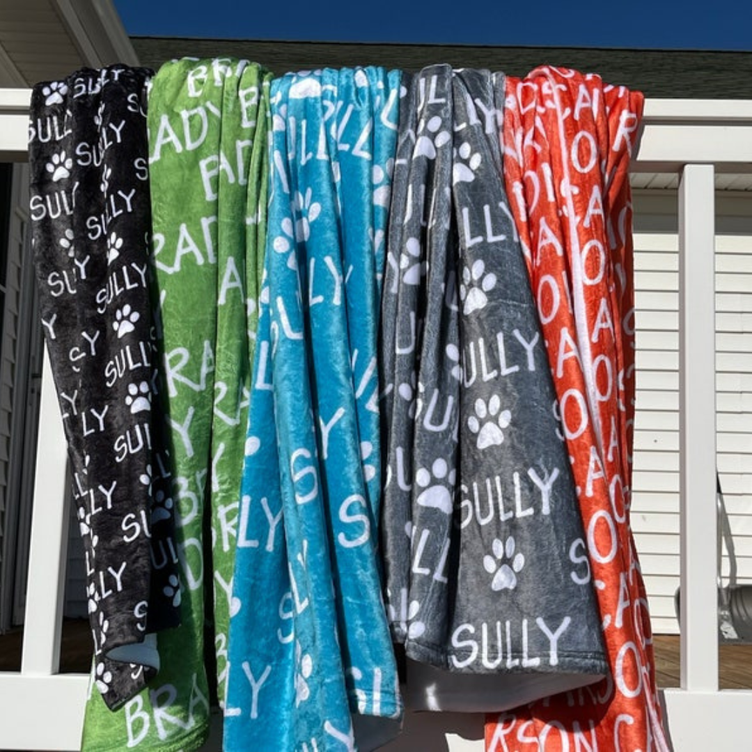 Personalized Lovely Pet Blanket for Comfort & Unique | BKPet10