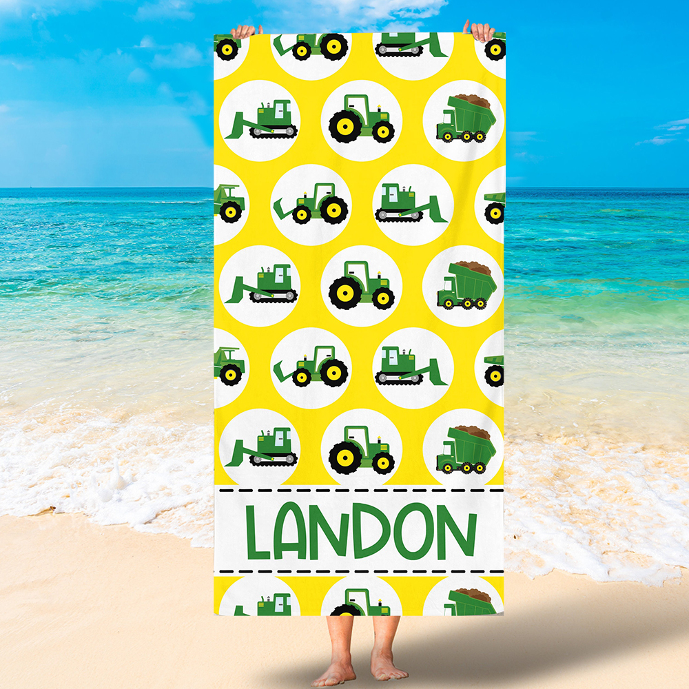 Personalized Lovely Kid Towel for Summer & Beach | CWTowel17